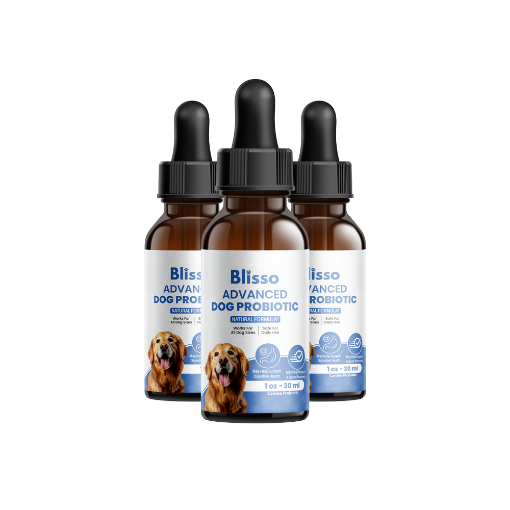 3x Blisso Advanced Dog Probiotic