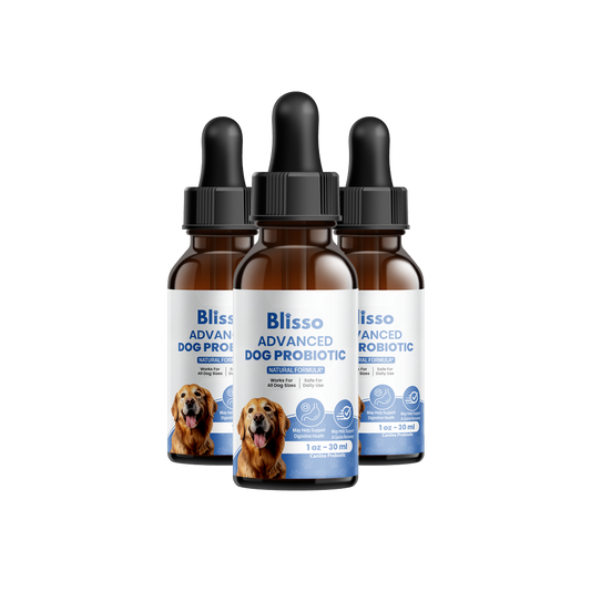 3x Blisso Advanced Dog Probiotic