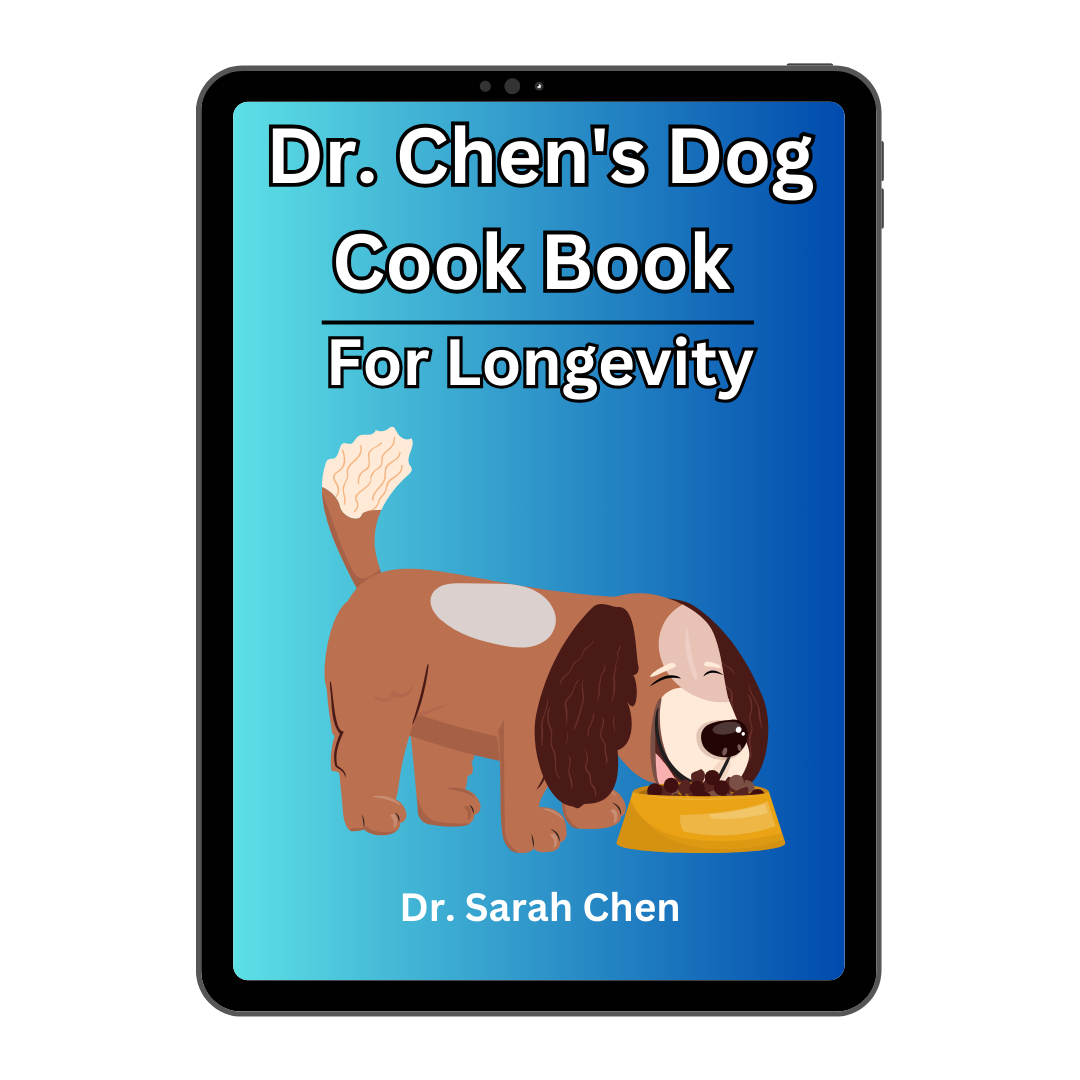 Dr. Chen's Dog Cook Book For Dog Longevity